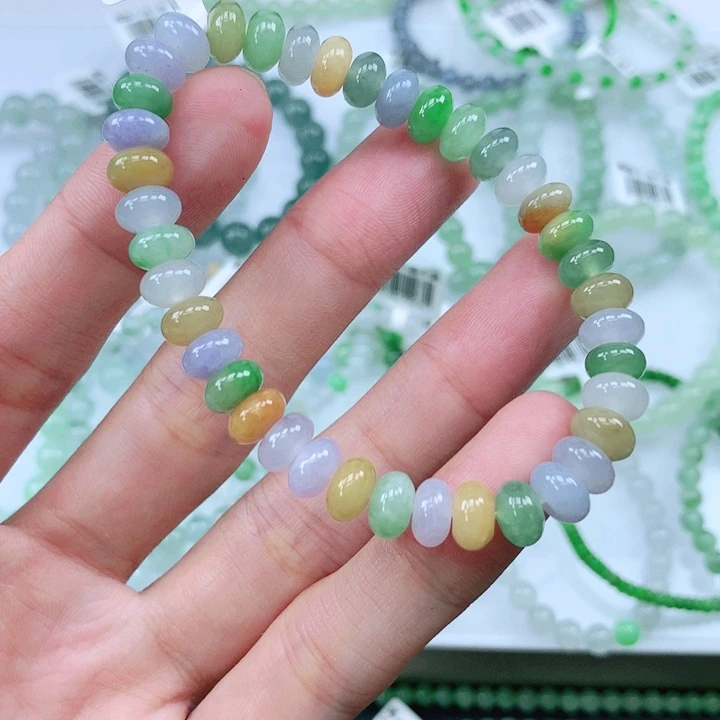 未镶嵌手链翡翠翡翠