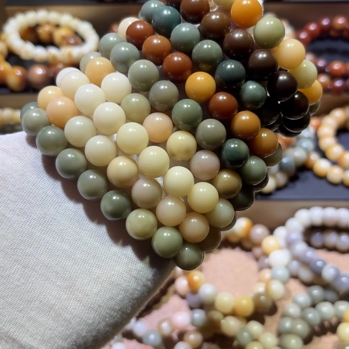 菩提根/象牙果手串菩提根手串圆珠卡12