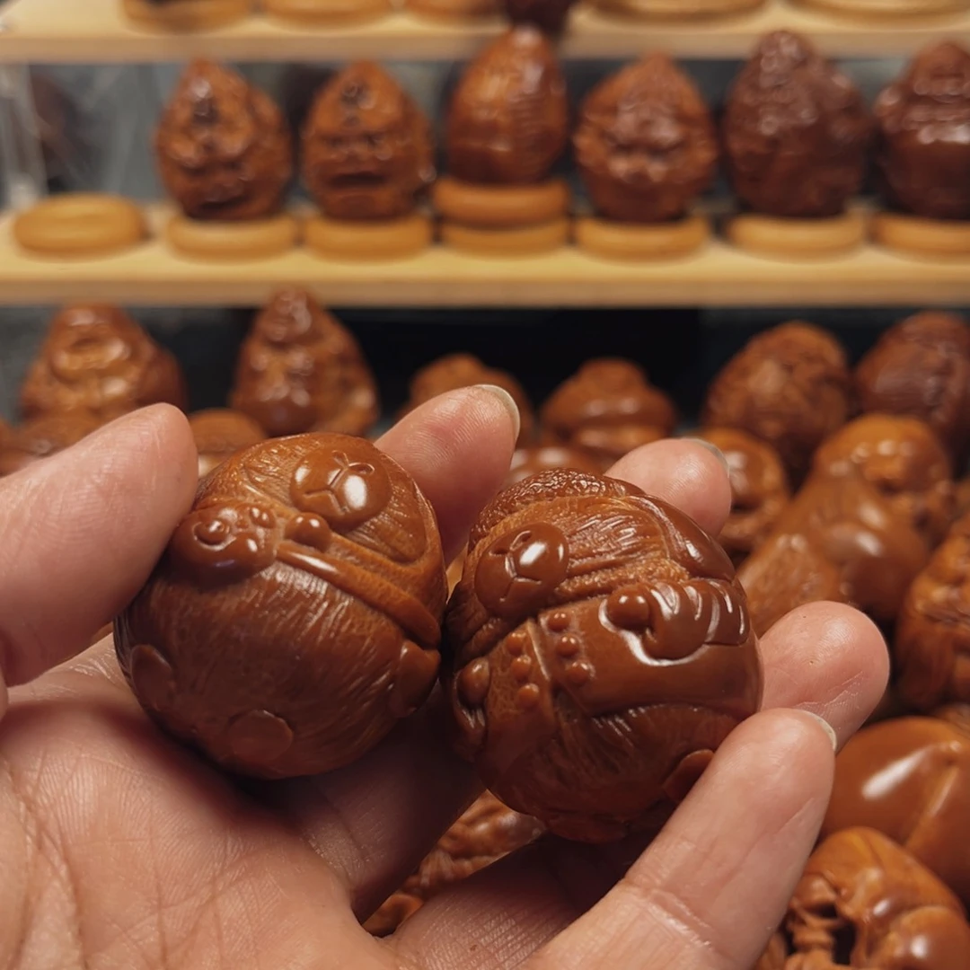 橄榄核手串/手链大***羊卡皮