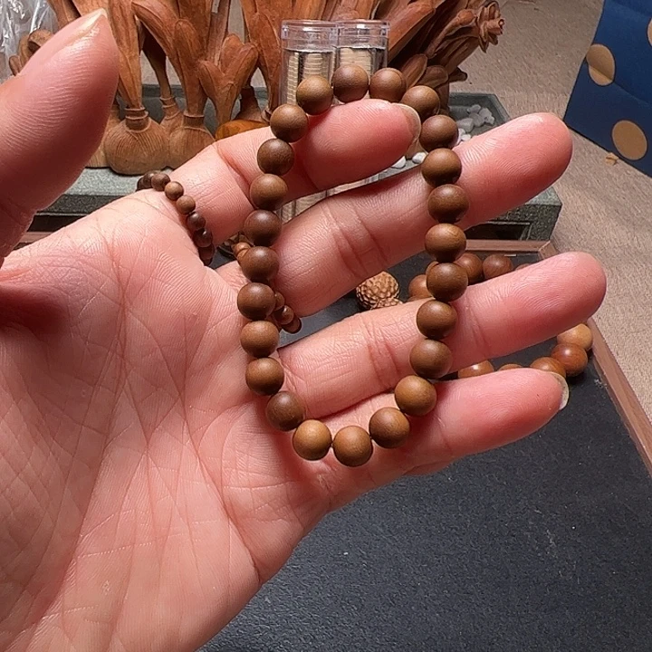 手串/手链檀香木08款素串24颗老山檀香