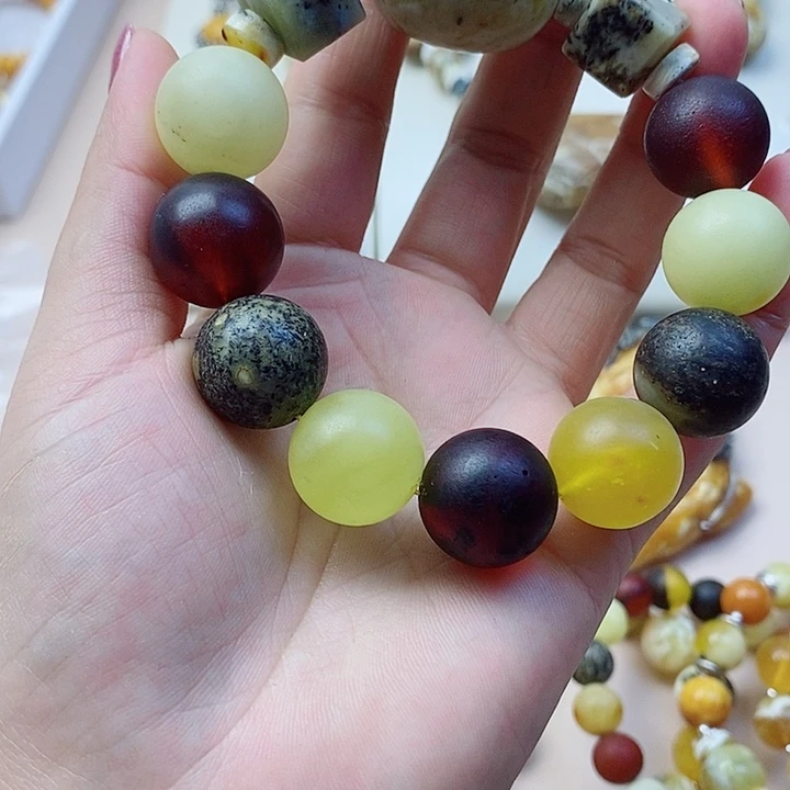 未镶嵌琥珀手串植物珀手串