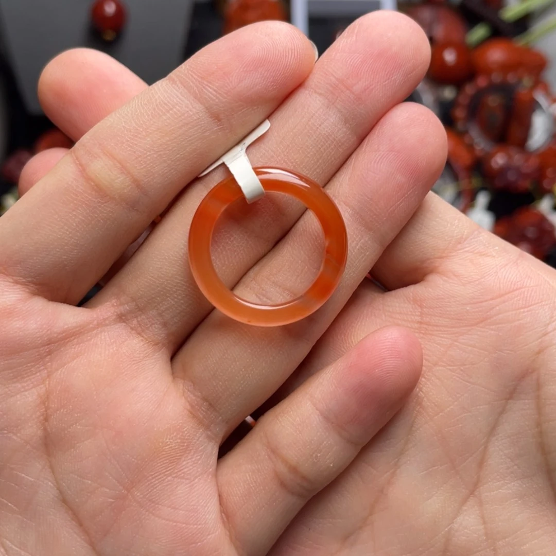【闪购商品】未镶嵌戒圈18m南红玛瑙