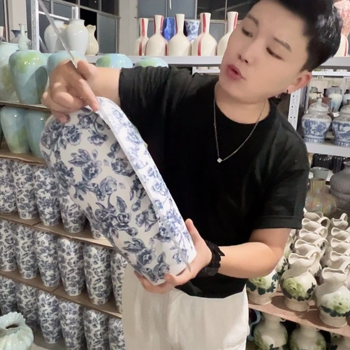 景德镇陶瓷花瓶正品