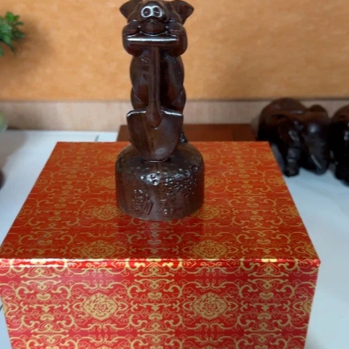 琉璃手工艺品红木工艺品摆件