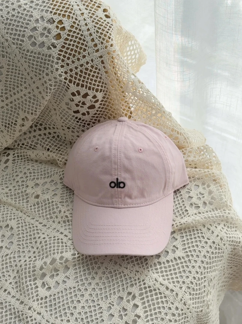 休闲鸭舌帽字母帽子刺绣弯檐简约棒球帽地雷系女