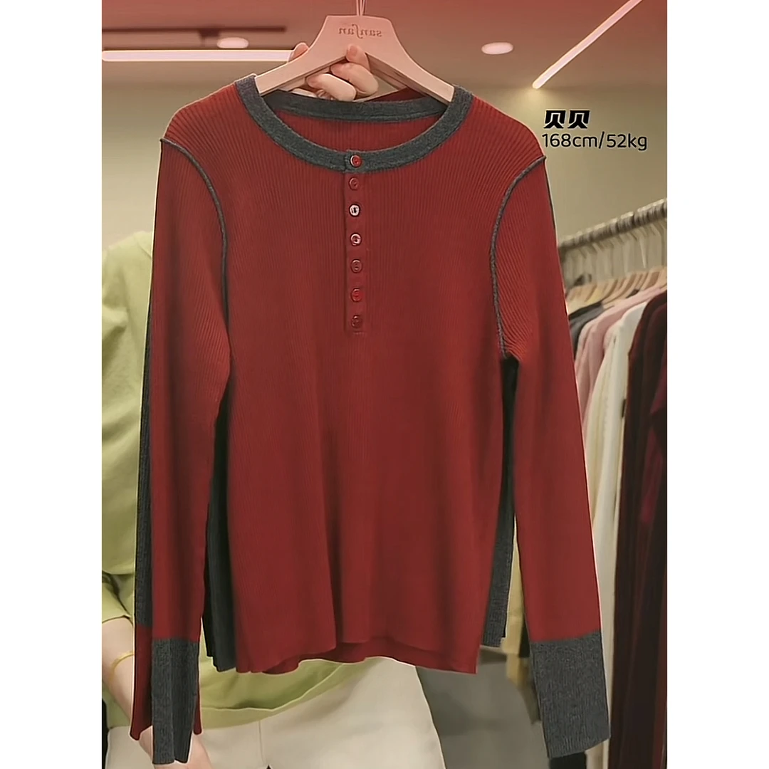 11007（部分无水洗唛，介意慎拍）WANGDAN新款针织衫