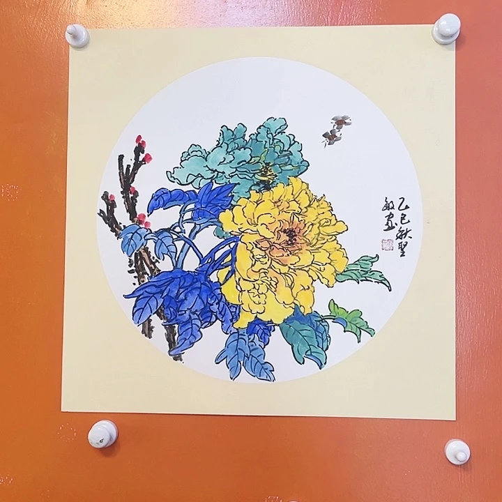 国画张圣敏先生纯手绘作品