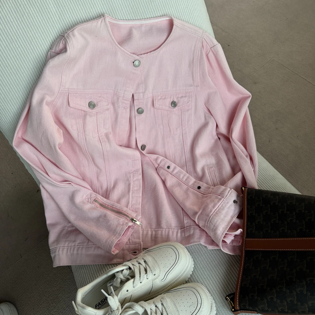 YDD•「C-011」早春新款简约宽松时尚潮流休闲设计师百搭上衣1939-W