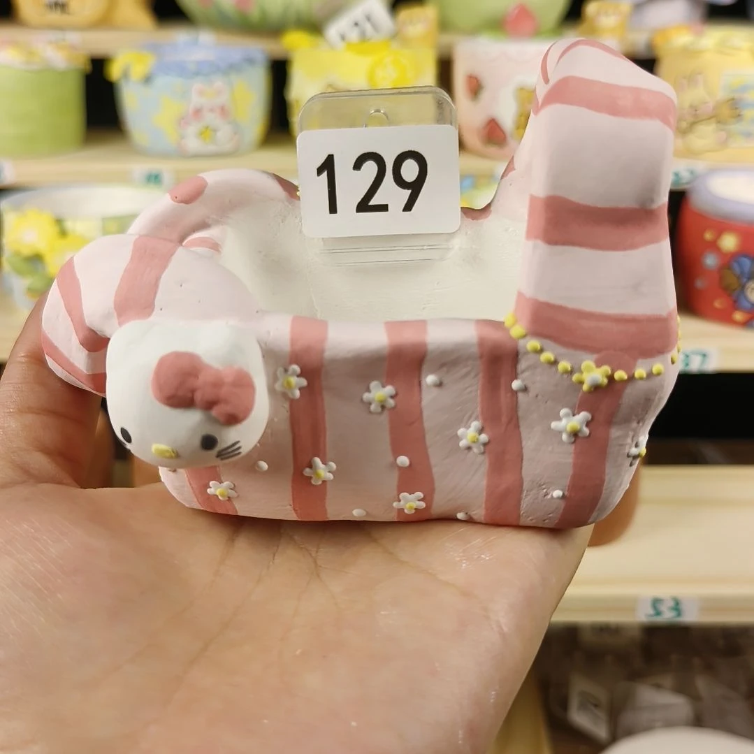 129凯蒂猫手提袋立体花盆