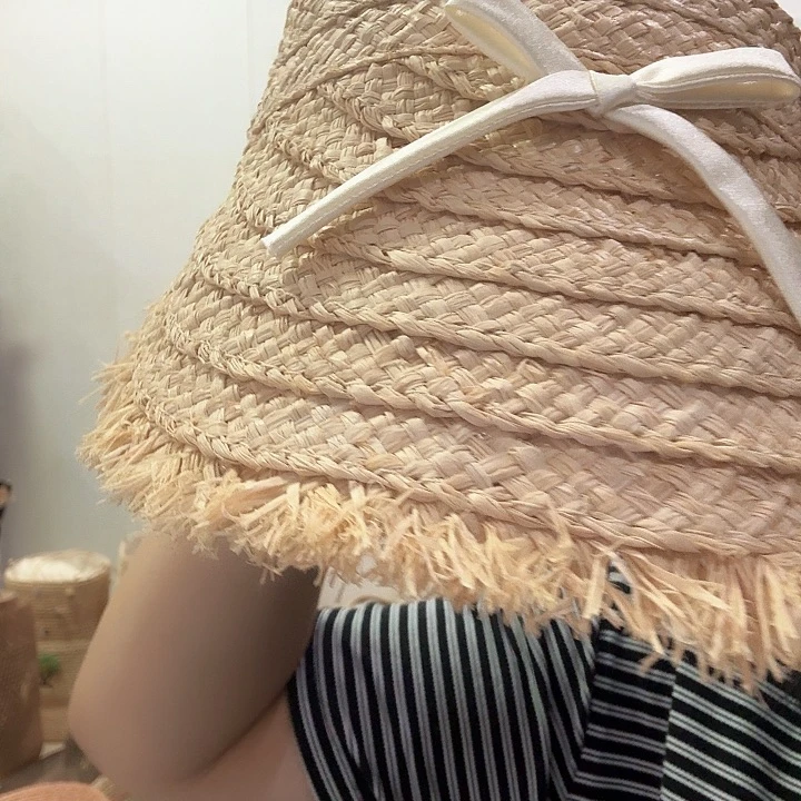 头层牛皮革宝宝空顶帽