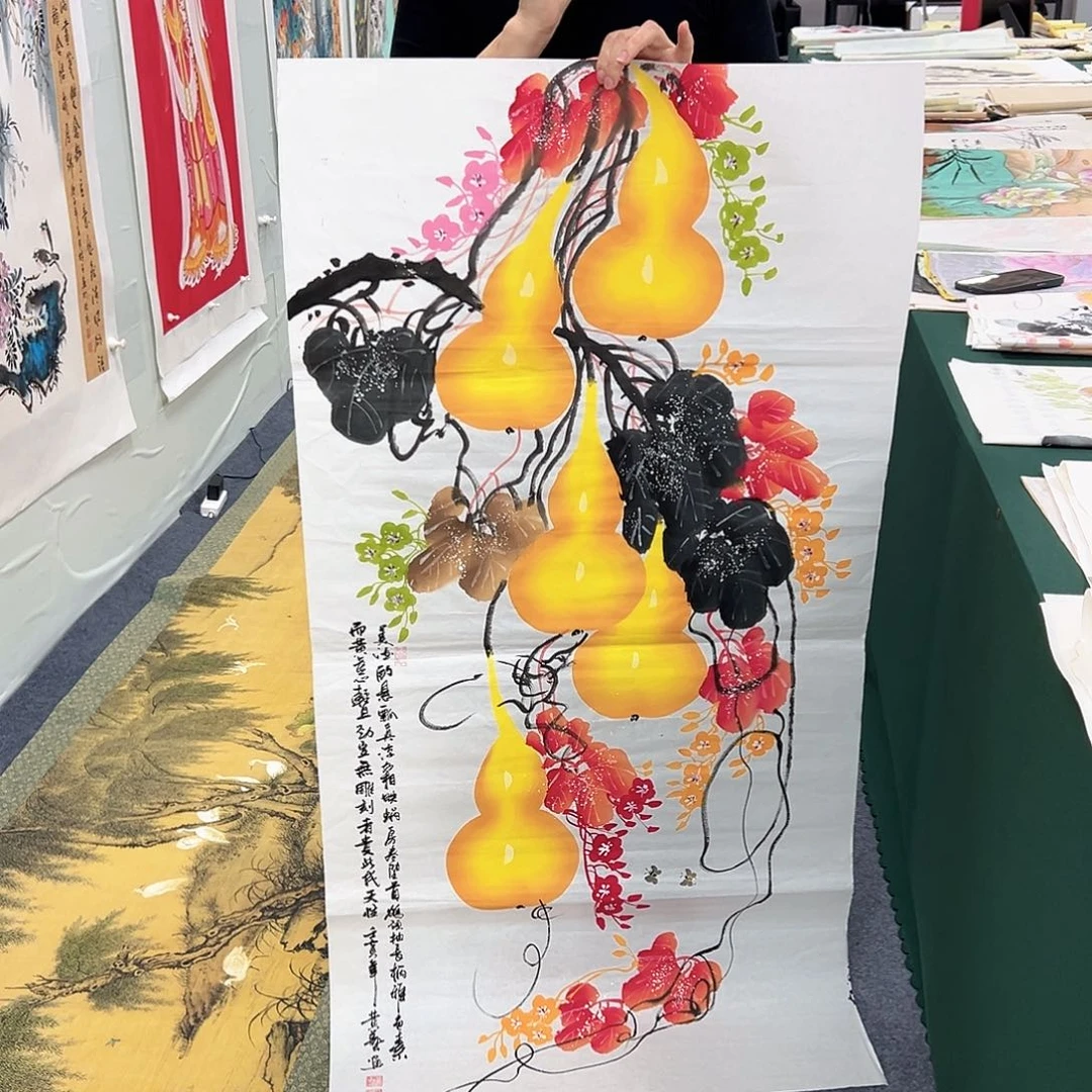 国画宣纸国画纯手绘作品