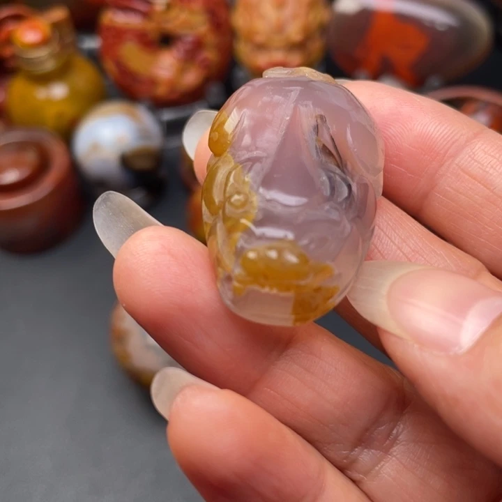玛瑙/玉髓未镶嵌颈饰