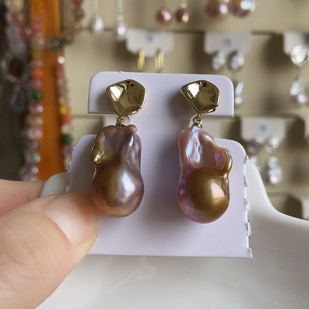 颈饰淡水珍珠合金特价耳饰有瑕3891