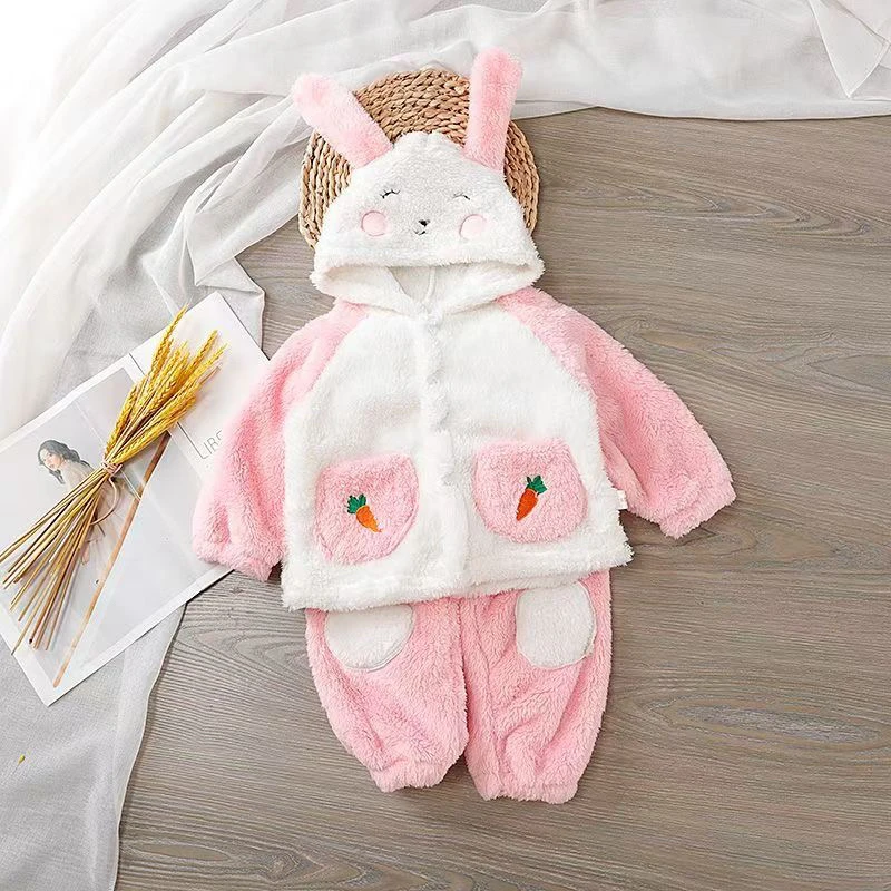 珊瑚绒家居套装《以直播间过款为准》