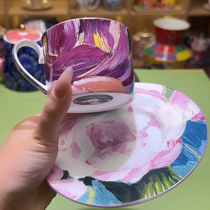 飘***蝎骨瓷实付满10包邮哈咖啡杯六套