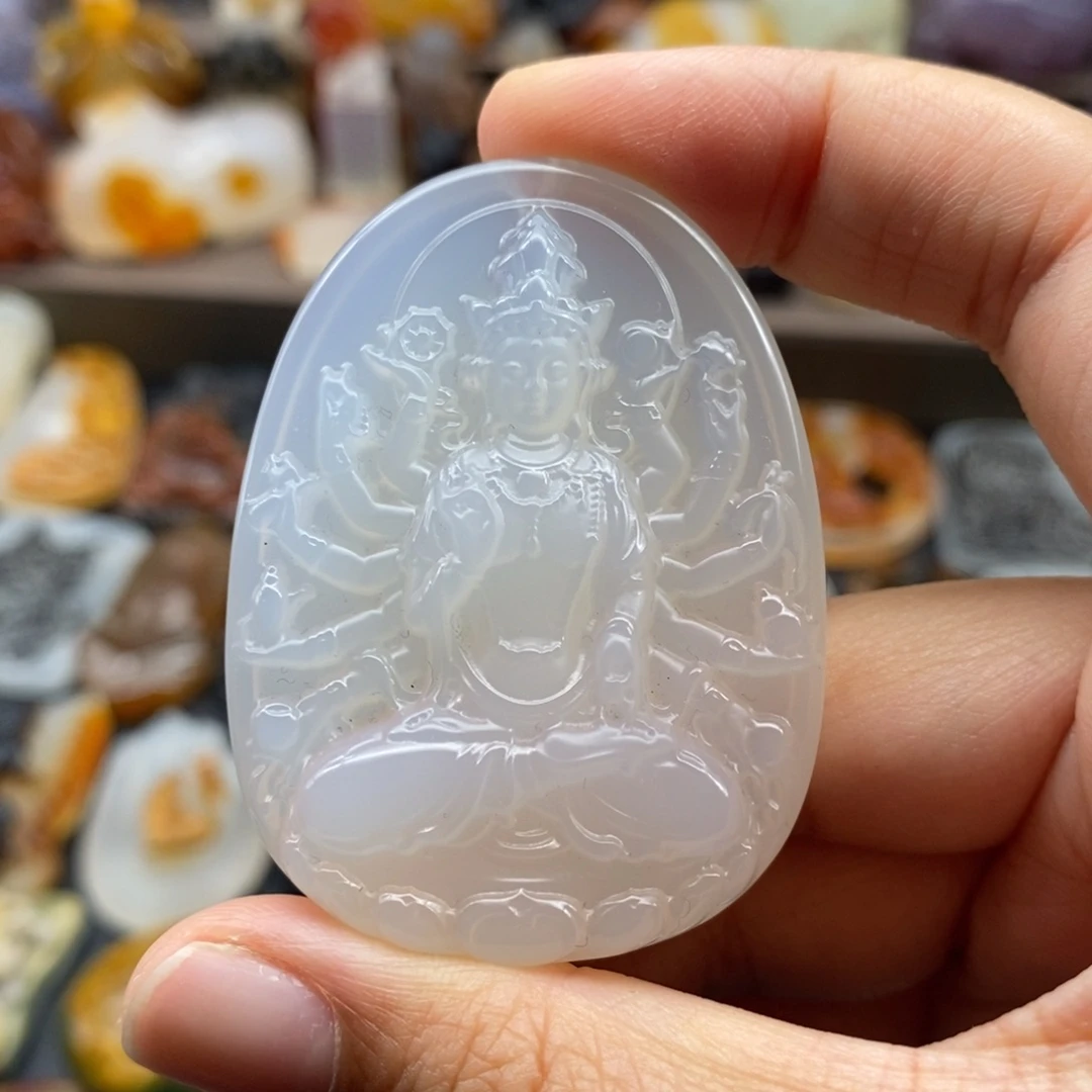 未镶嵌吊坠(不含链)玛瑙/玉髓