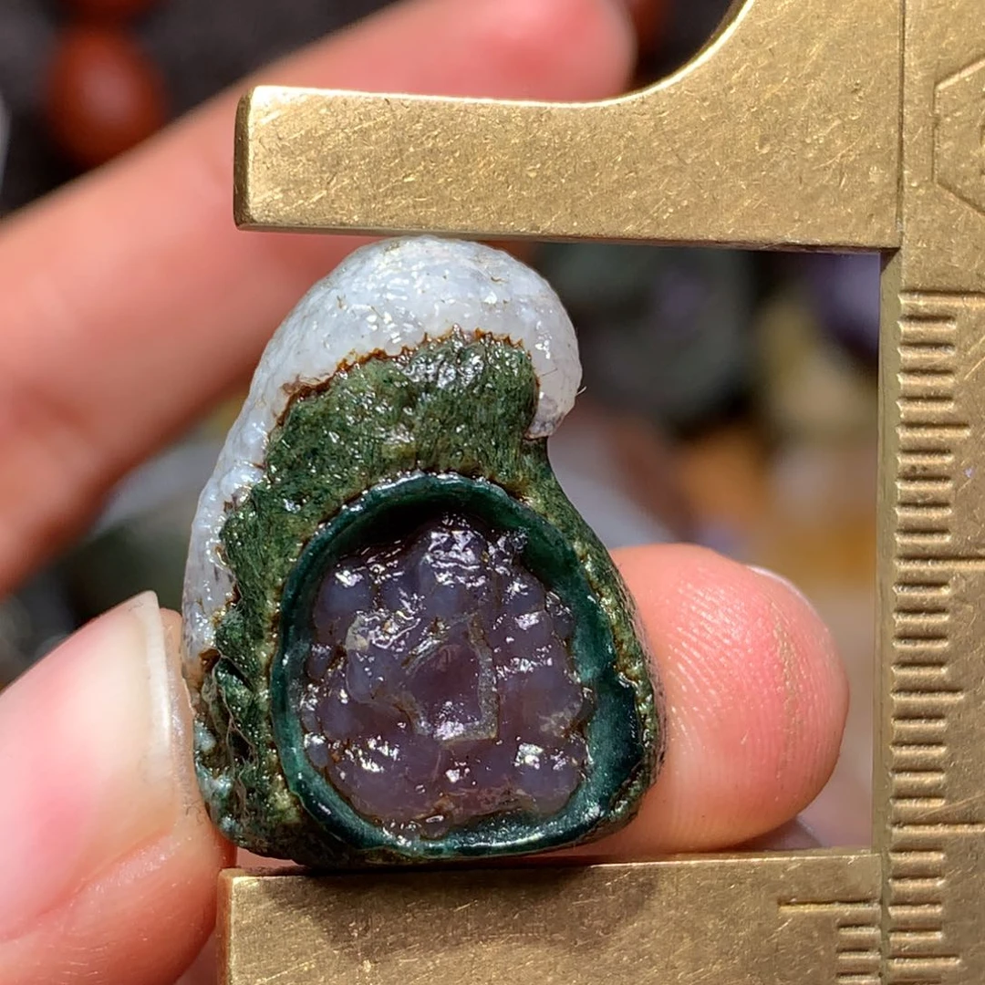 未镶嵌玛瑙/玉髓珠宝半成品