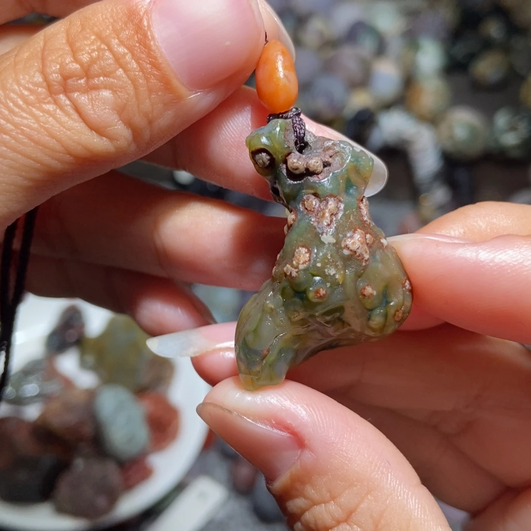 未镶嵌玛瑙/玉髓珠宝半成品