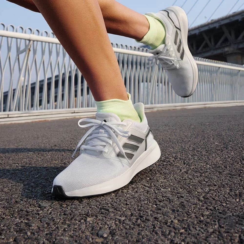 Adidas/阿迪达斯 EQ19 RUN网面透气缓震舒适回弹休闲运动鞋JR0248
