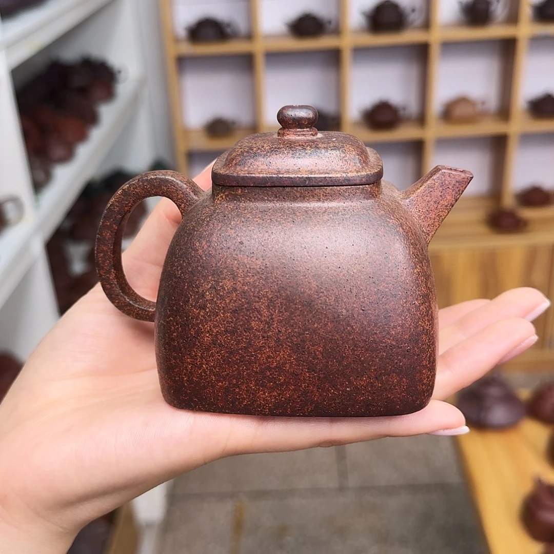 茶壶紫砂紫砂壶四方坦然200cc