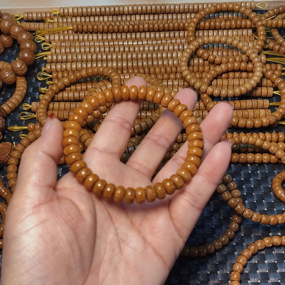 桃核手串九五尺寸单圈