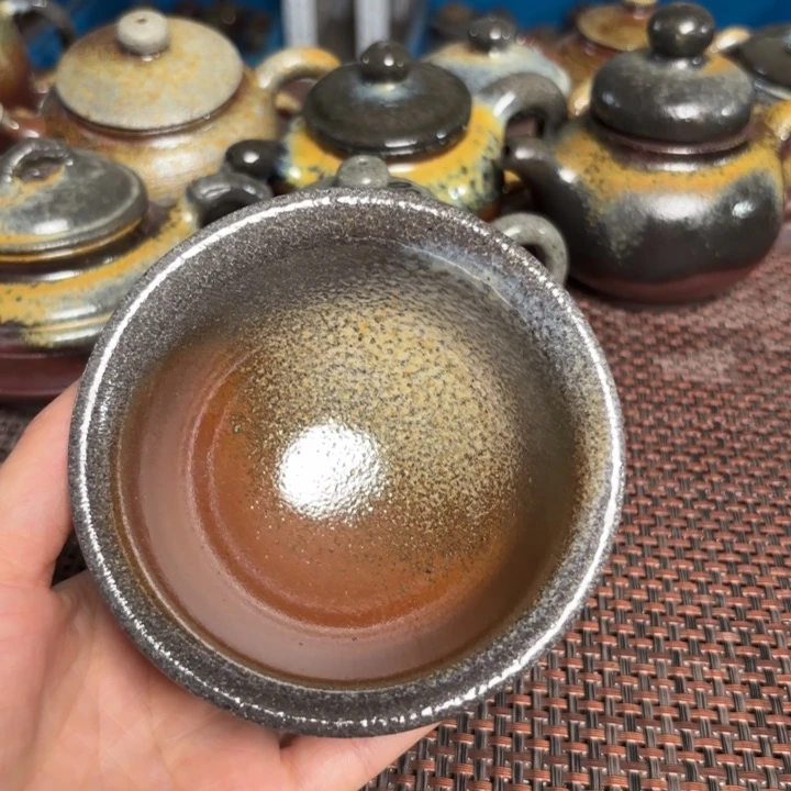 茶杯紫砂沙点将军180