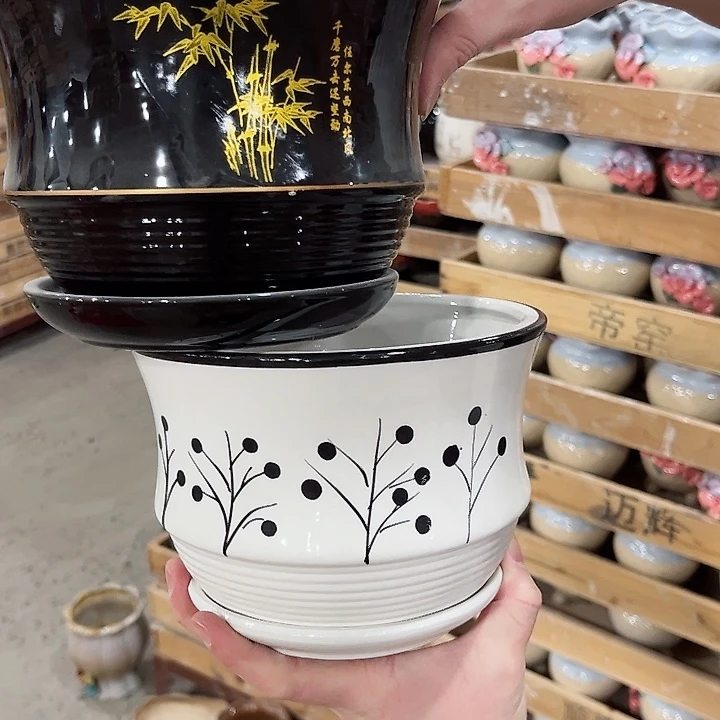 陶瓷陶瓷多肉植物花盆