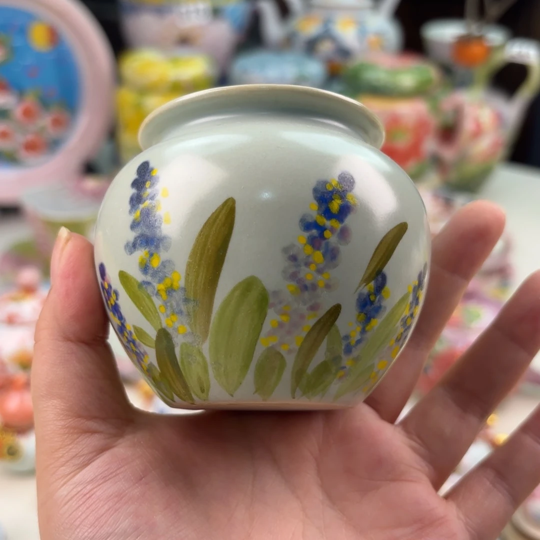 景德镇手绘高温釉下彩陶瓷茶具