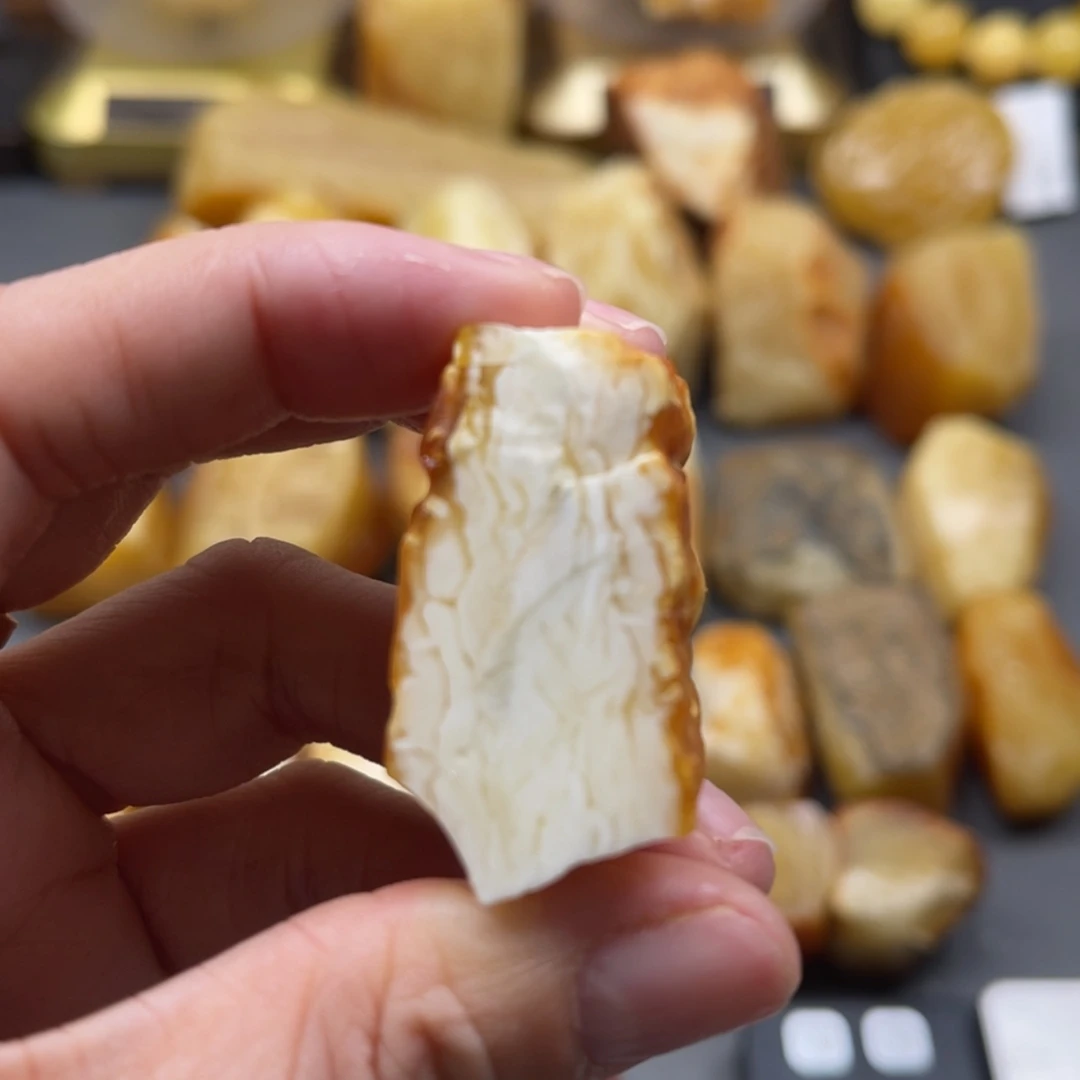 【闪购商品】未镶嵌定制琥珀天然琥珀蜜蜡原石定制