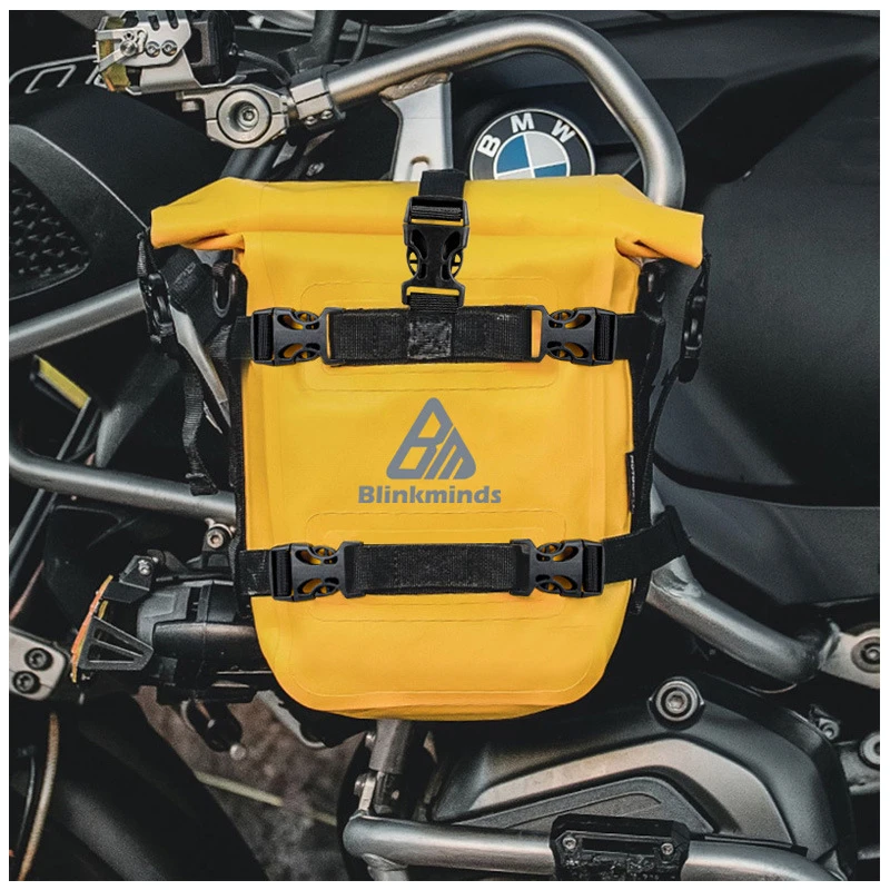 电动车摩托车防水护杠包骑手机车边包快拆防水包多功能大容量车包