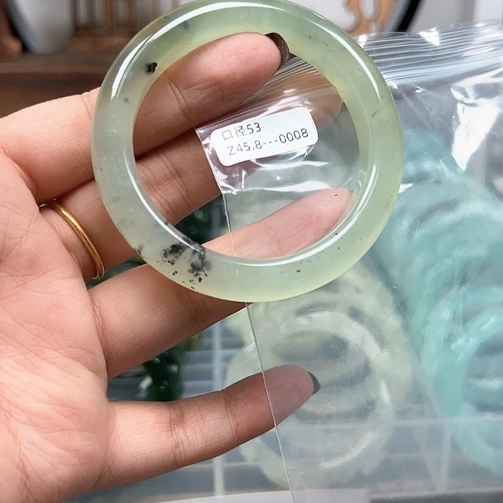 合金蛇纹石玉手镯