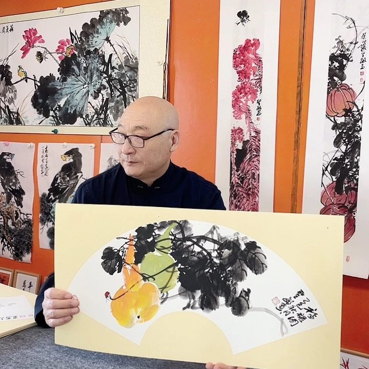 国画张圣敏先生纯手绘作品