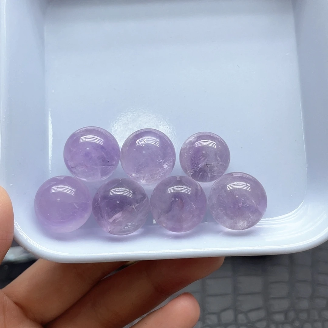 珠宝半成品水晶未镶嵌15玻利维亚紫水晶单株卡1.7mm