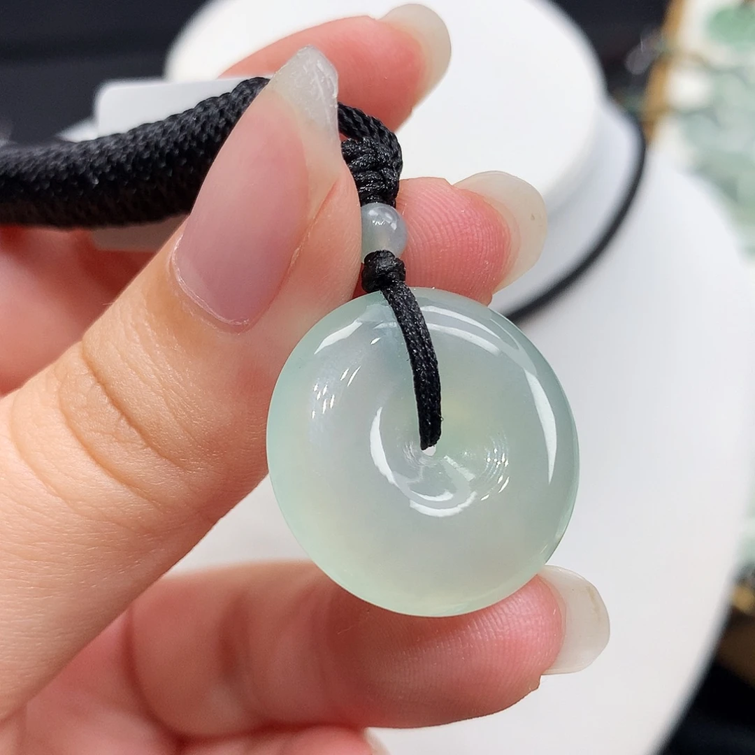 翡翠未镶嵌胸饰翡翠30，23.5/5.6