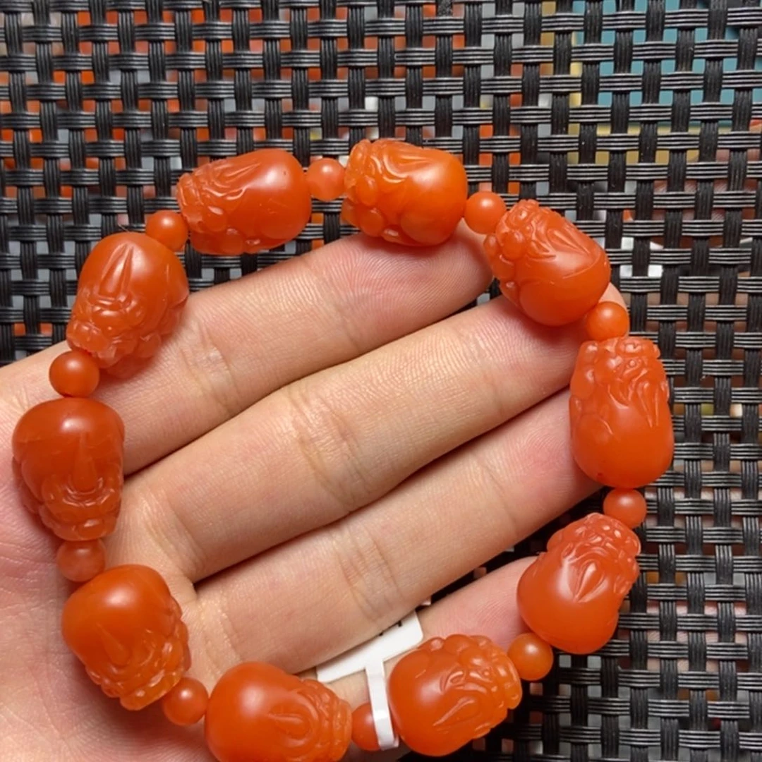 手串未镶嵌南红玛瑙