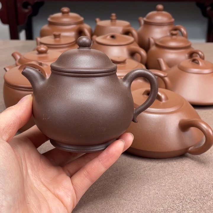 小***～茶壶底槽青潘壶150毫升