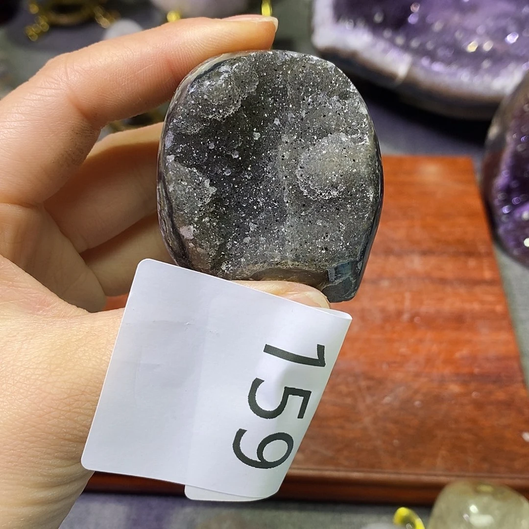珠宝半成品未镶嵌紫晶