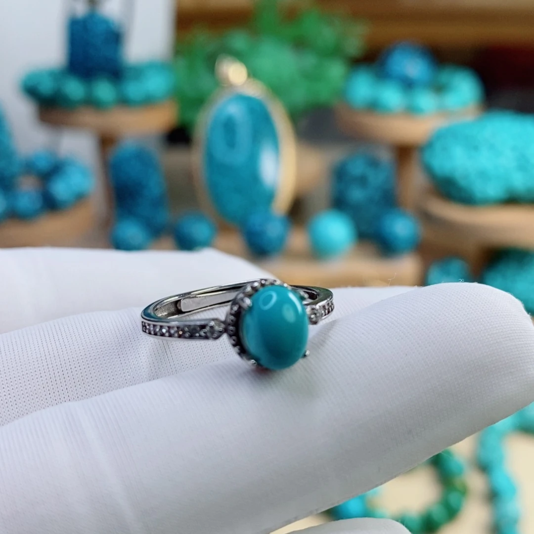 绿松石银S925镶嵌其他