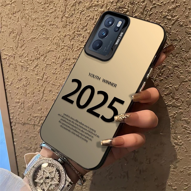 适用于【OPPO】Reno6创意简约2025个性男女新款防摔手机壳