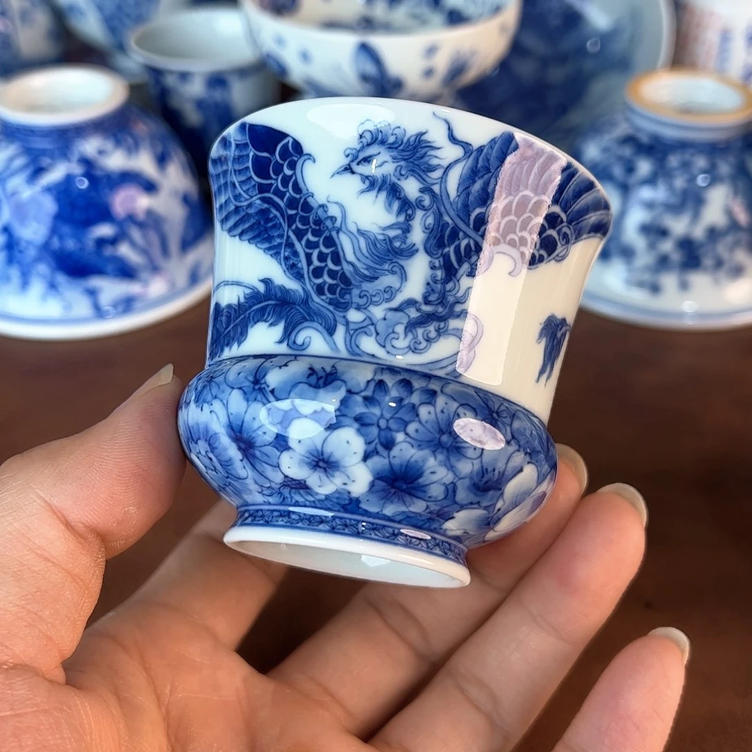 杯缪*胆景德镇全手工手绘陶瓷