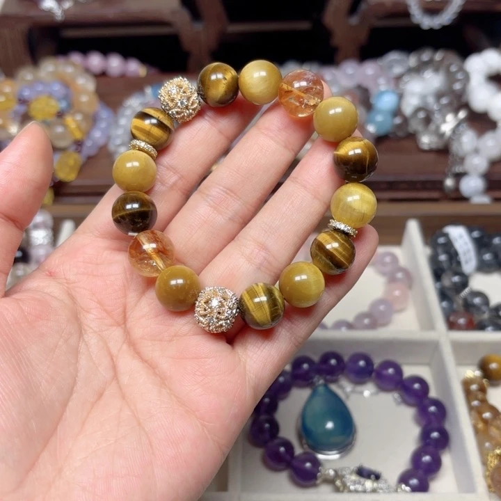 水晶手链未镶嵌金薇薇