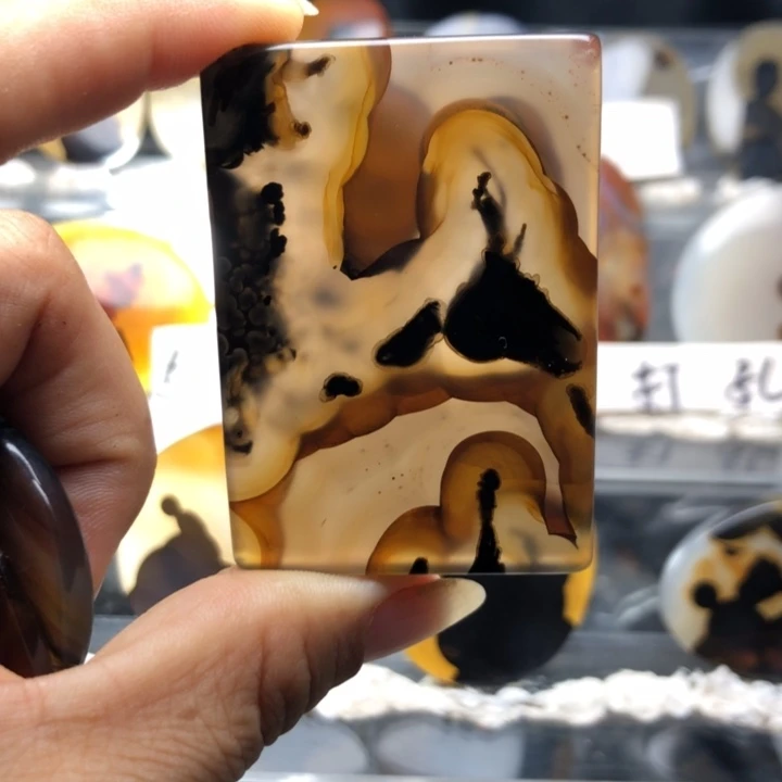 合金玛瑙/玉髓珠宝奇石44