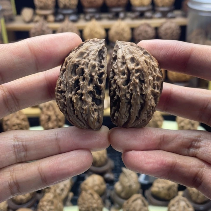 把件桃核东北半壁17