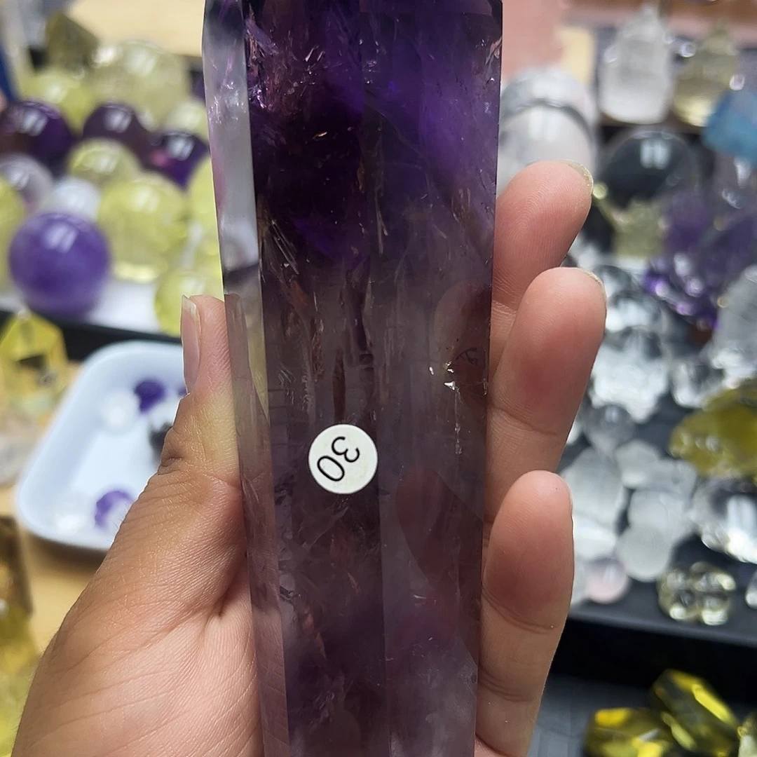 水晶摆件未镶嵌绿水晶香*