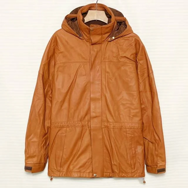 95新 LOEWE/罗意威 时尚休闲 百搭皮衣/50码/XG-Y22499