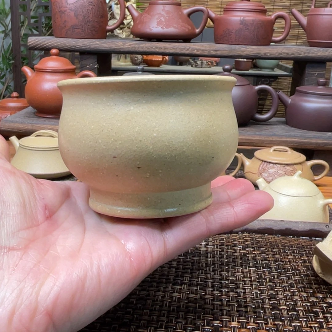紫砂茶壶宜兴原矿紫砂手工制150