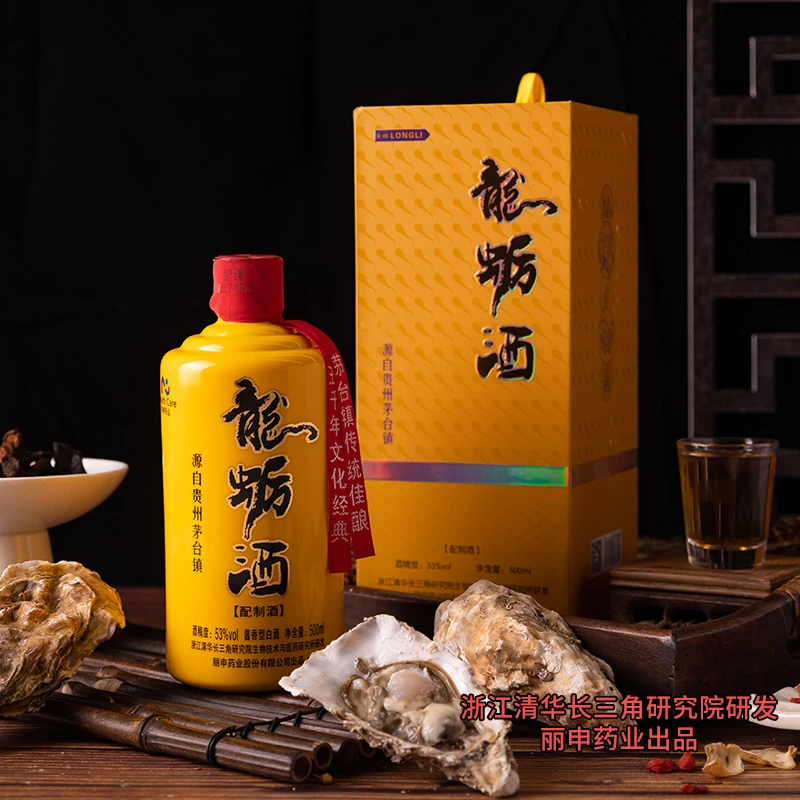 龙蛎龙蛎酒53°单瓶装500ml53%Vol