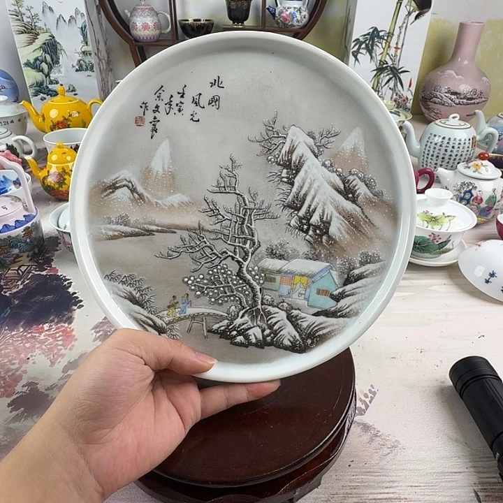 摆件景德镇陶瓷老厂瓷39