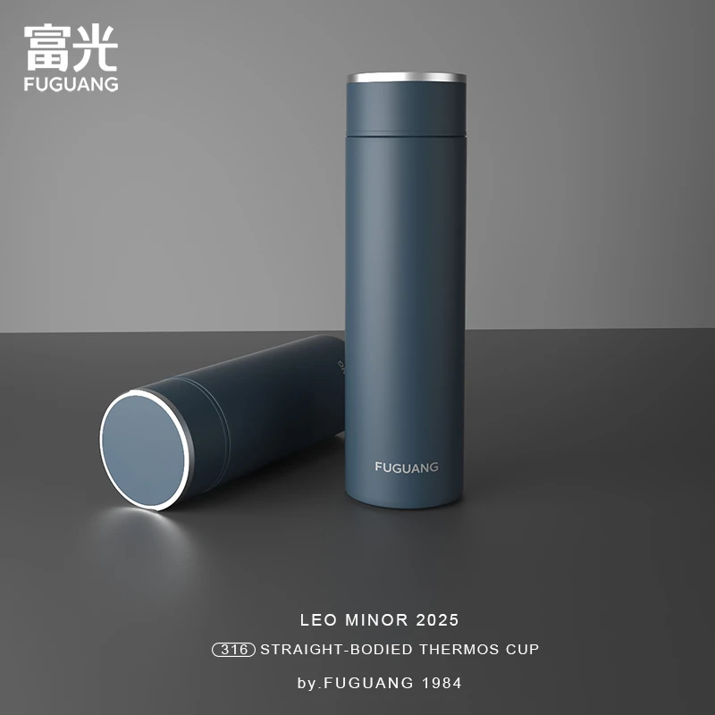 富光保温杯316不锈钢车载水杯潮流简约真空学生大容量刻字茶杯子