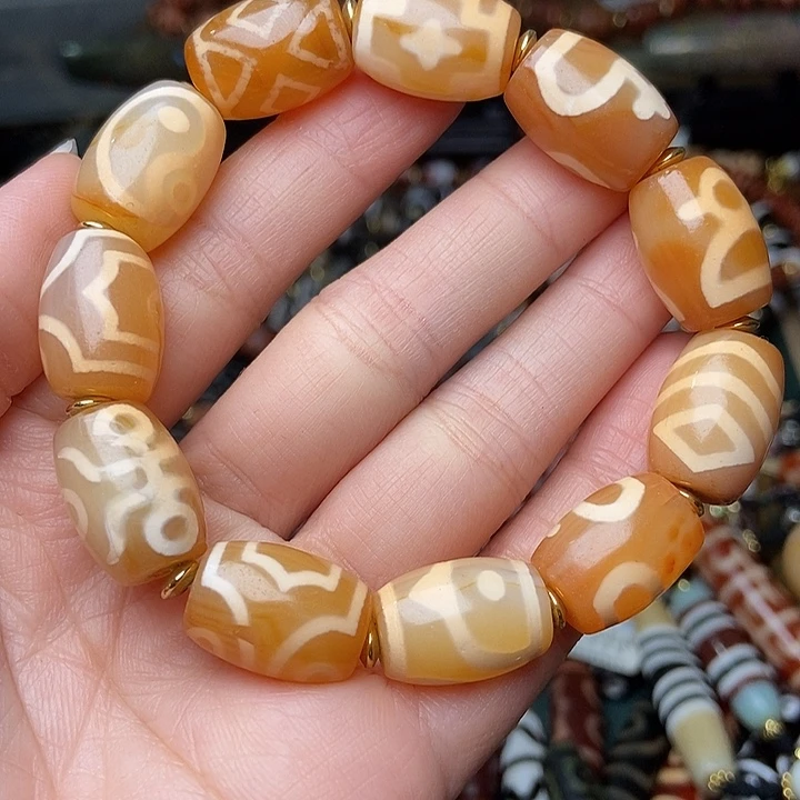 玛瑙/玉髓未镶嵌手链